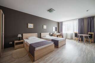 Отель Комплекс Комфорт Минск Апартаменты-студио с 2 односпальными кроватями и мини-кухней-3